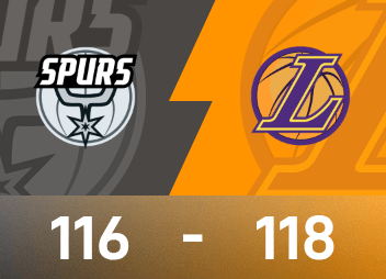 NBA战报：东契奇35分9板13助，湖人118-116险胜马刺